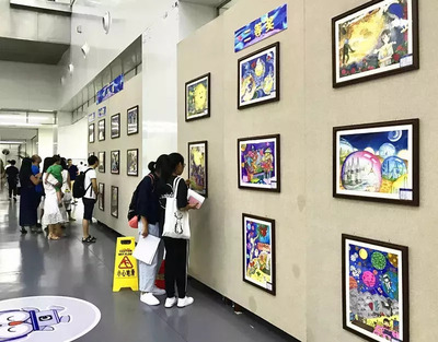 两岸童心共绘航天梦，九幅佳作即将乘飞船‘上天’